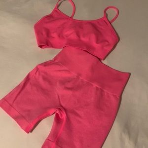 Pink Workout Set